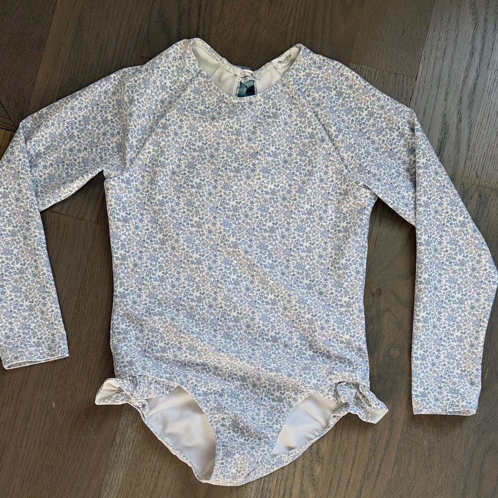 Kids Floral Long Sleeve Rashguard